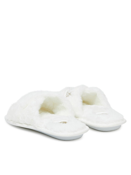 DeeZee DeeZee Παντόφλες Σπιτιού HHS-22JG-1006 Λευκό