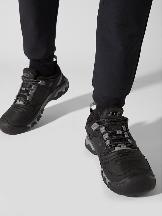 Keen Keen Pārgājienu apavi Ridge Flex Wp M 1024916 Melns
