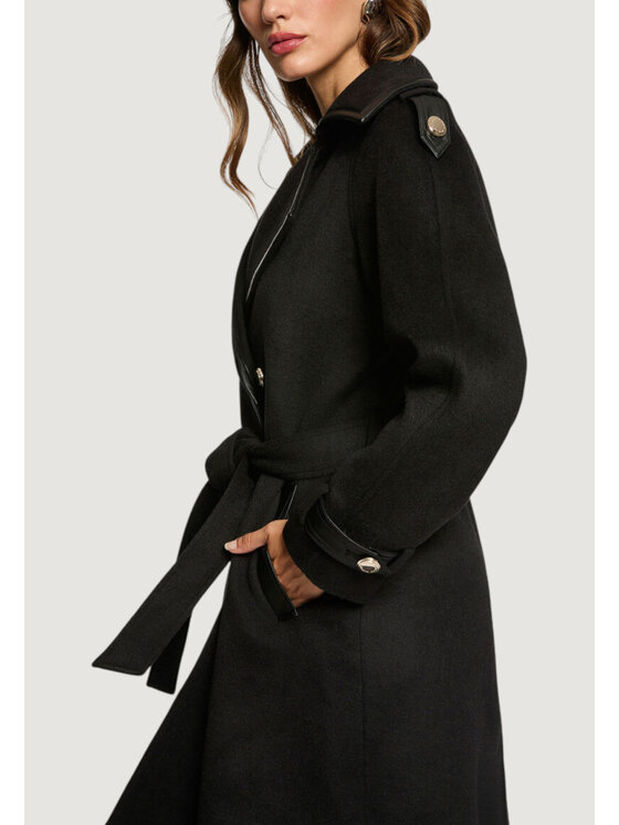 Morgan De Toi Morgan De Toi Cappotto 252-GPLAY Nero Casual Fit