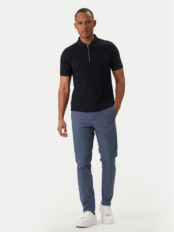 KARL LAGERFELD KARL LAGERFELD Polokošeľa 745008 562203 Tmavomodrá Regular Fit