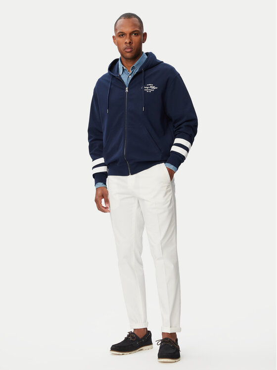 Tommy Hilfiger Tommy Hilfiger Džemperis Nautical MW0MW43184 Tamsiai mėlyna Regular Fit
