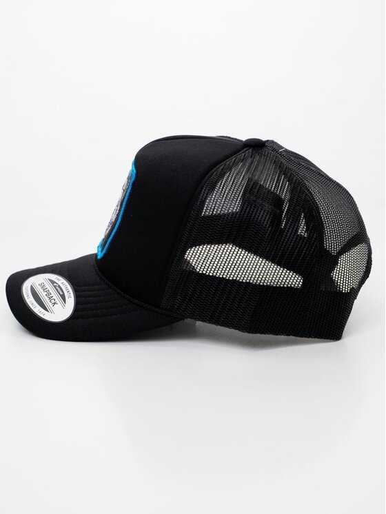 MyStars MyStars Czapka z daszkiem Czapka Z Daszkiem Trucker Czarna z Wilkiem MyStars Wolf uni Czarny