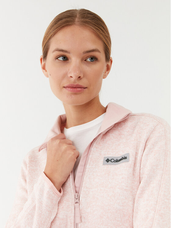 Columbia Columbia Flis W Sweater Weather™ Full Zip 1958933 Ružičasta Regular Fit