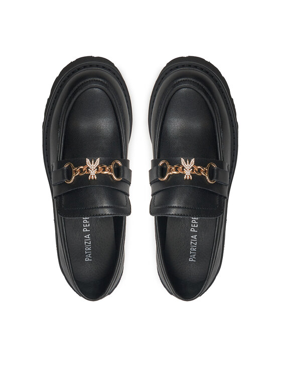 Patrizia Pepe Patrizia Pepe Loaferke PJ881 D Črna