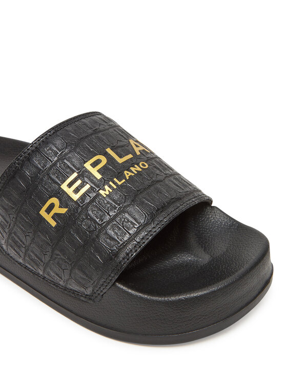 REPLAY REPLAY Şlapi GWF1H .000.C0027S Negru