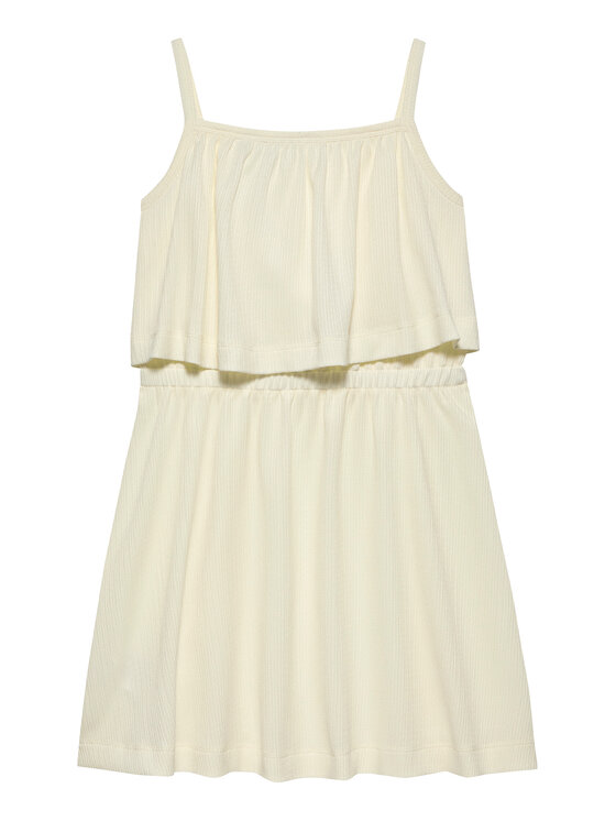 Calvin Klein Jeans Calvin Klein Jeans Sommerkleid IG0IG02903 Beige Regular Fit