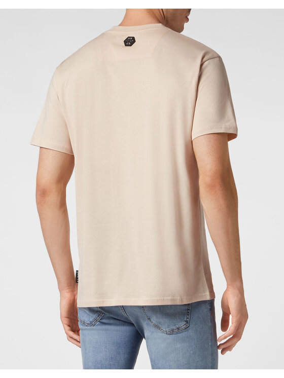 PHILIPP PLEIN PHILIPP PLEIN Tričko 105 Béžová Regular Fit