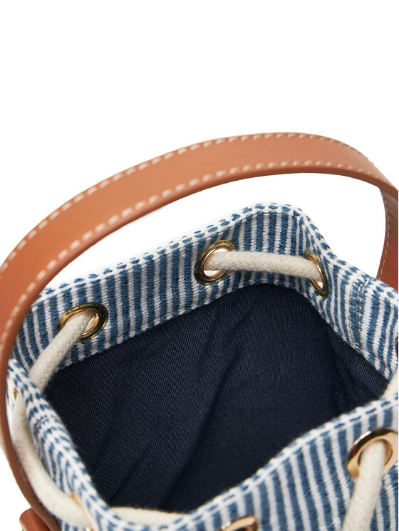 Tommy Hilfiger Tommy Hilfiger Käekott Th Premium Beach Le Bucket AW0AW17215 Sinine