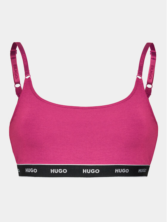 HUGO HUGO Souprava podprsenkových topů Twin Bralette 50480158 Růžová