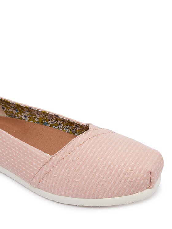 Toms Toms Балетки Alpargata Ballet 10023023 Світло-рожевий
