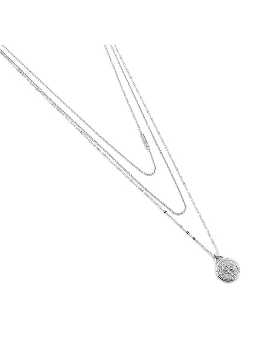 Guess Guess Ogrlica Dreaming Guess JUBN03 127JW Srebrni premaz od rodija