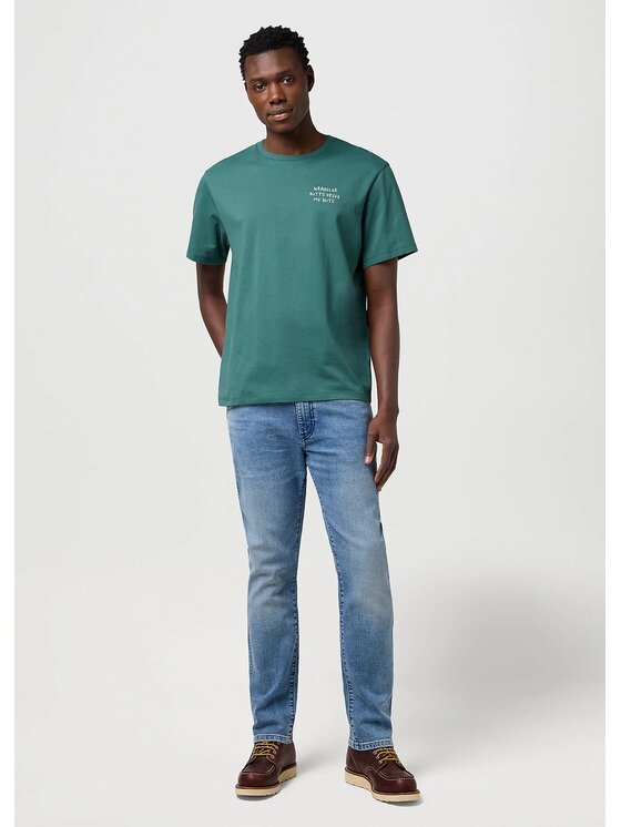 Wrangler Wrangler Jeans Larston Blu Slim Leg