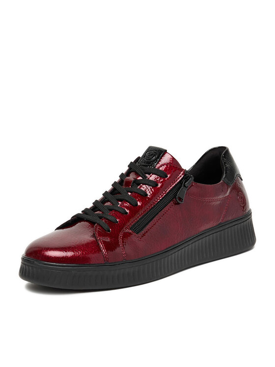Remonte Remonte Sneakersy D2E01-33 Bordowy