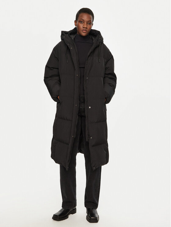 HUGO HUGO Cappotto invernale Fini-2 50522318 Nero Relaxed Fit