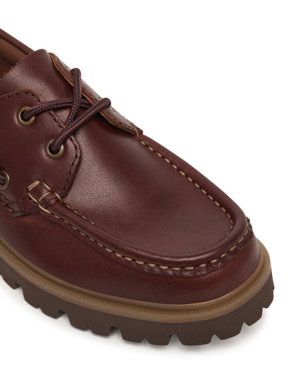 Clarks Clarks Félcipő Cleyhill Boat. 26187287 Barna