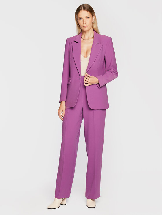 Silvian Heach Silvian Heach Sakko CVA22150GC Violett Regular Fit