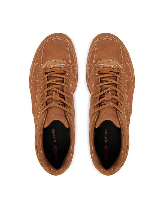 HUGO HUGO Sneakersy Keeston  50563547 Brązowy