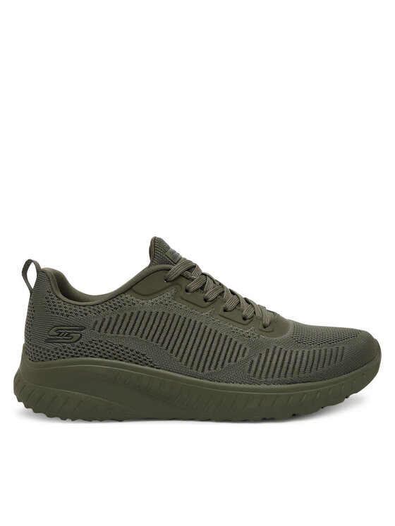 Skechers Skechers Sneakersy Bobs Squad Chaos - Face Off Zielony