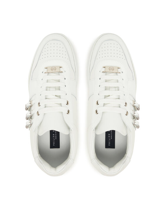 PHILIPP PLEIN PHILIPP PLEIN Sneakers FAES WSC2780 PLE075N Alb