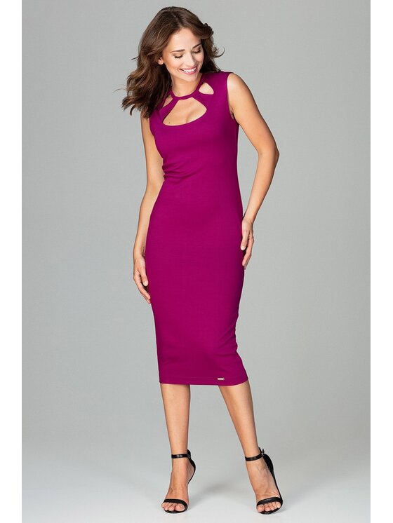 Lenitif Lenitif Vestito K475 Rosa Regular Fit