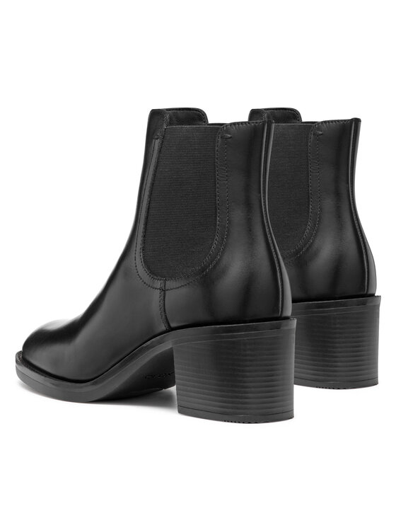 Geox Geox Botine D Serilda 60 D46XXB 00043 C9999 Negru