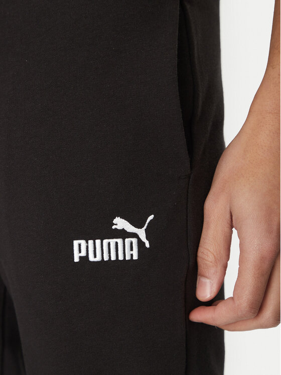 Puma Puma Спортивні штани Ess No. 1 Logo 682612 Чорний Regular Fit