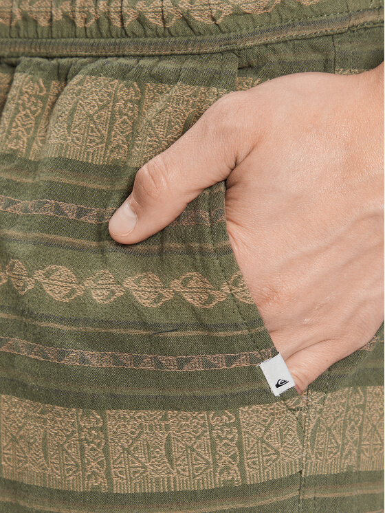 Quiksilver Quiksilver Αθλητικό σορτς Taxeryd EQYWS03769 Πράσινο Regular Fit