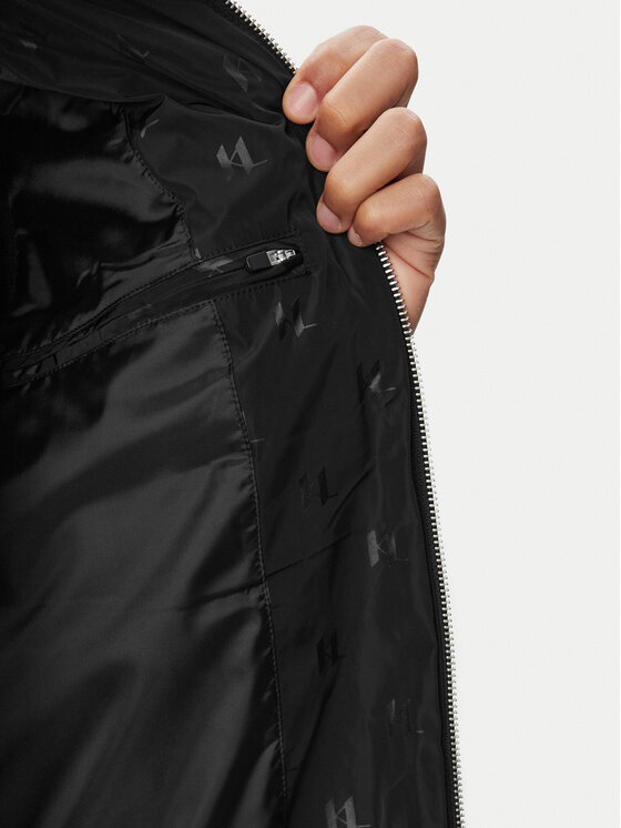 KARL LAGERFELD KARL LAGERFELD Яке бомбър 505061 563902 Черен Regular Fit