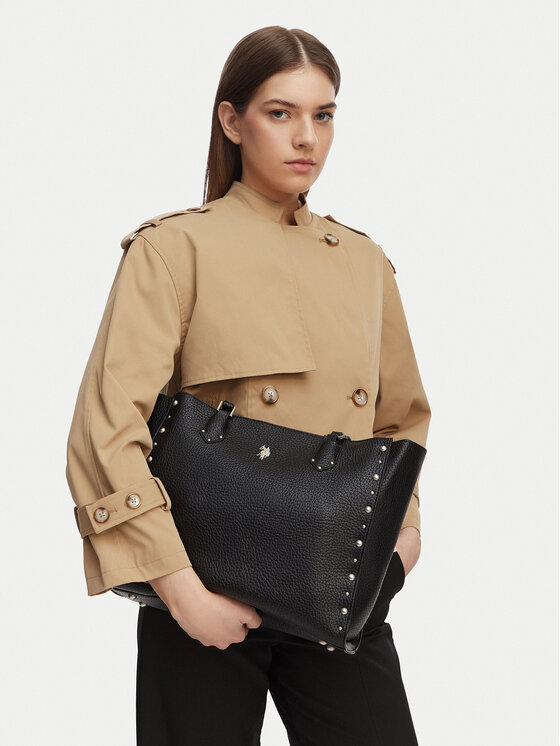 U.S. Polo Assn. U.S. Polo Assn. Дамска чанта BIUXT8894WVP Черен