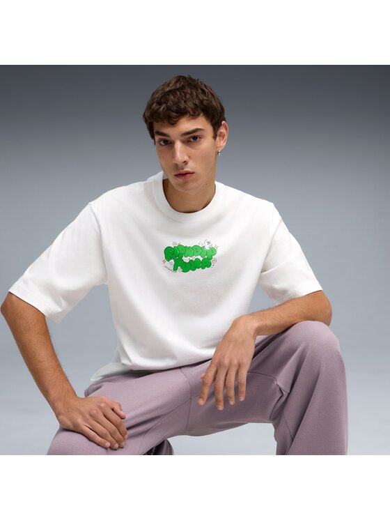 Puma Puma T-Shirt 632413 Biały Regular Fit