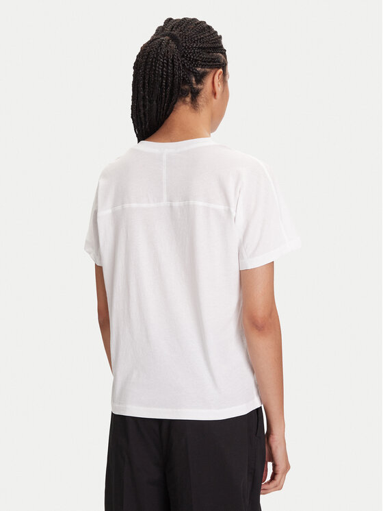 Marc O'Polo Marc O'Polo T-krekls 506 2067 51445 Balts Regular Fit