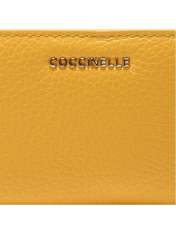 Coccinelle Coccinelle Portafoglio METALLIC S45 Giallo