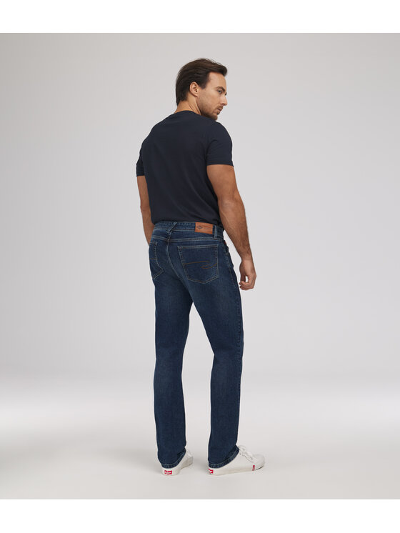 Lee Cooper Lee Cooper Jeansy JEANS M HARRY 0650 DARK USED Niebieski Straight Fit
