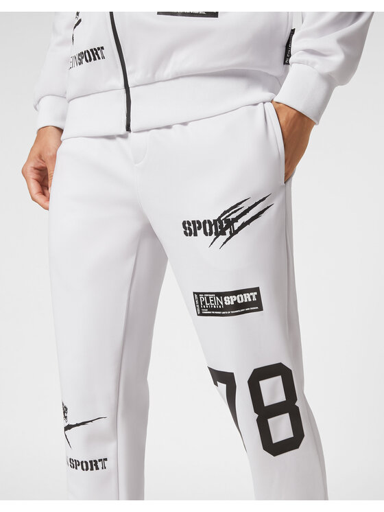 Plein Sport Plein Sport Completo top e pantaloni 653 Bianco Regular Fit