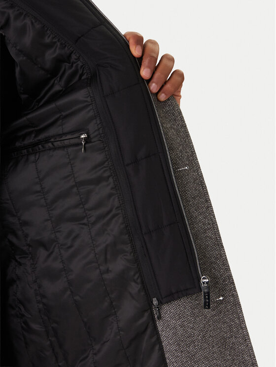 Bugatti Bugatti Übergangsmantel 821429-84204 M Grau Regular Fit