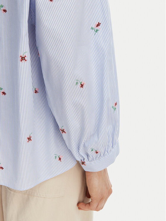 Weekend Max Mara Weekend Max Mara Ing Butterfly 2615111042 Kék Regular Fit