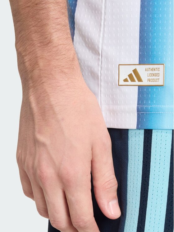 adidas adidas Koszulka techniczna Argentina 26 Home Authentic Jersey Biały Slim Fit