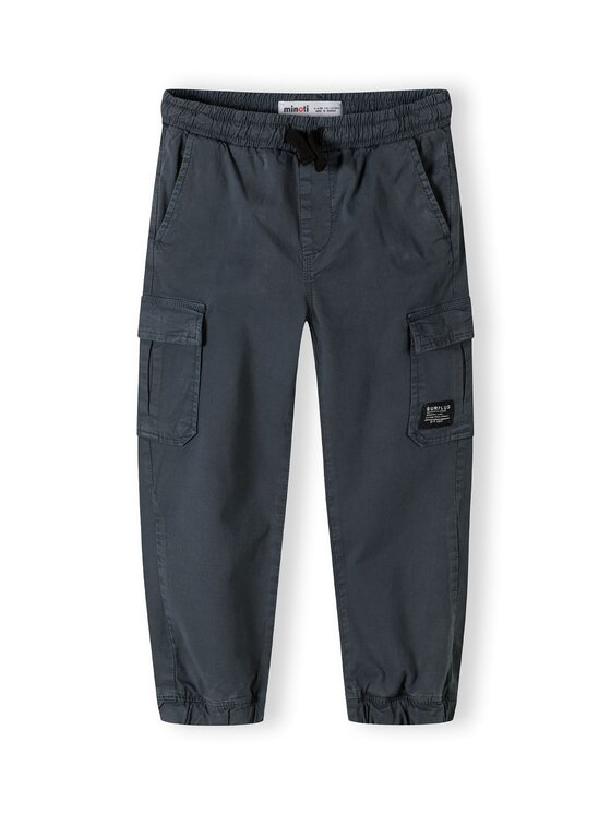 minoti minoti Spodnie cargo 27PANT4 Niebieski Regular Fit