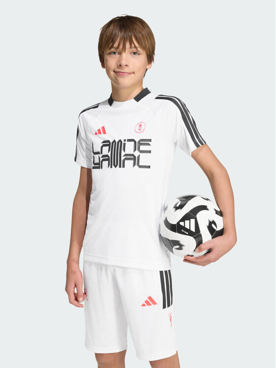 adidas adidas T-Shirt 162028 Biały Regular Fit