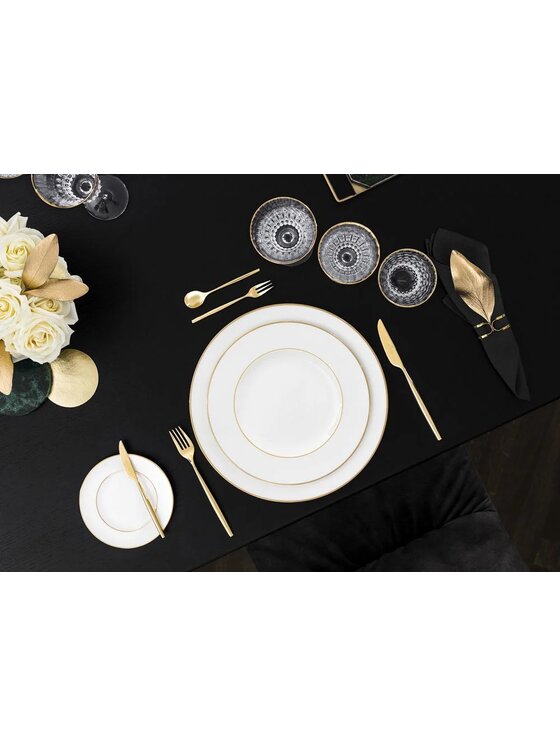 Villeroy & Boch Villeroy & Boch Talerz Villeroy & Boch Anmut Gold Biały