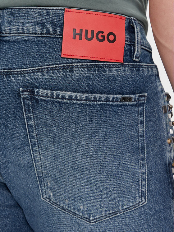 HUGO Hugo Jeansy Hugo 708 50507479 Niebieski Slim Fit