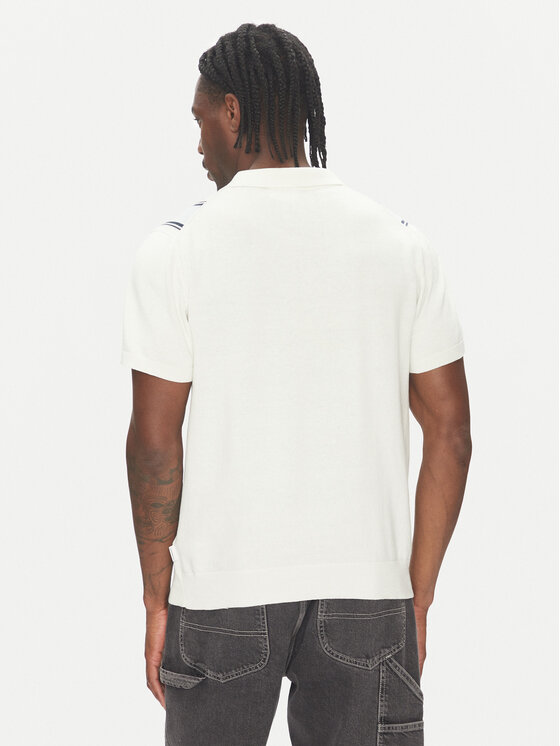 Lindbergh Lindbergh Kardigan 30-804062 Bílá Relaxed Fit