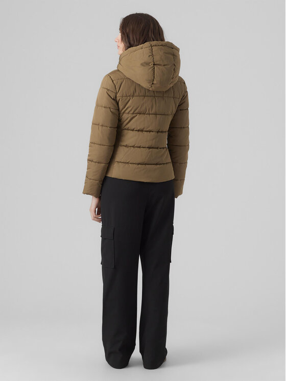 Vero Moda Vero Moda Kurtka zimowa 10289837 Khaki Regular Fit