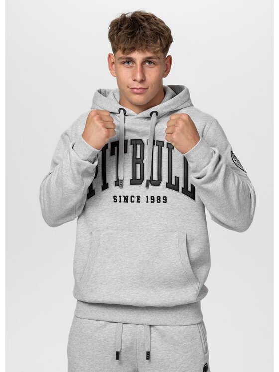 PITBULL PITBULL Bluza NORTON Szary Regular Fit