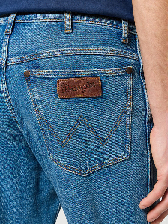 Wrangler Wrangler Jeansy River 112356836 Niebieski Tapered Fit