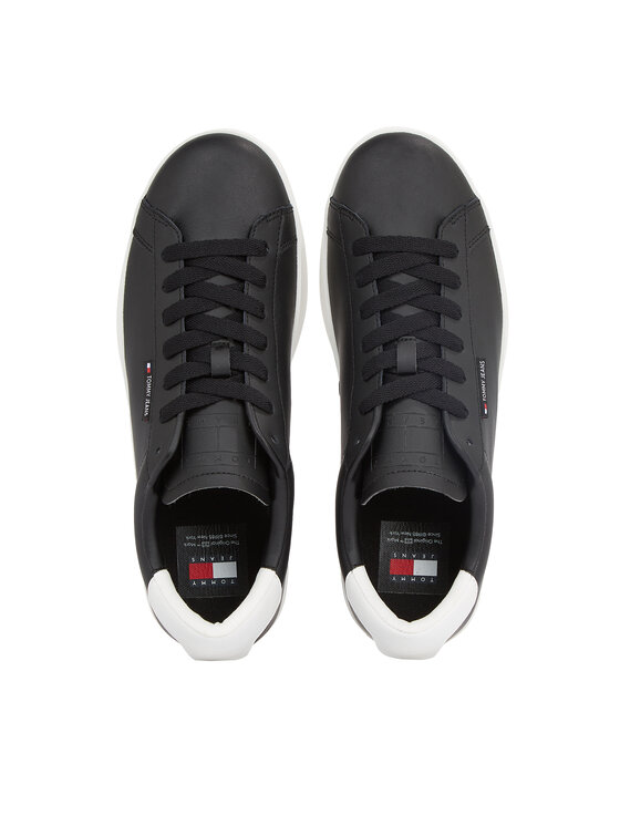 Tommy Jeans Tommy Jeans Superge Tjm Leather Low Cupsole EM0EM01374 Črna