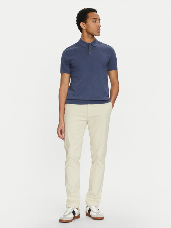 Selected Homme Selected Homme Polo marškinėliai 16092437 Tamsiai mėlyna Regular Fit
