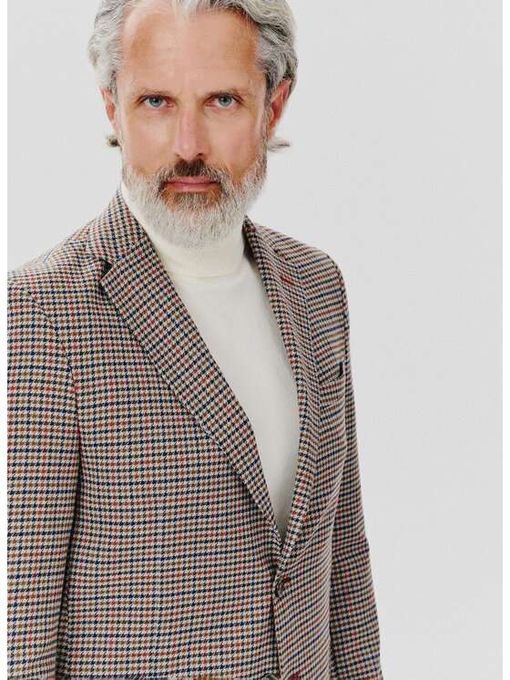 Pako Lorente Pako Lorente Marynarka P24WF-3X-023 Beżowy Slim Fit