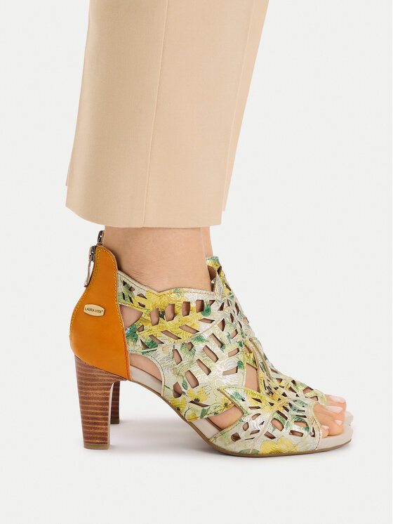 Laura Vita Laura Vita Босоніжки Albane 048 Жовтий