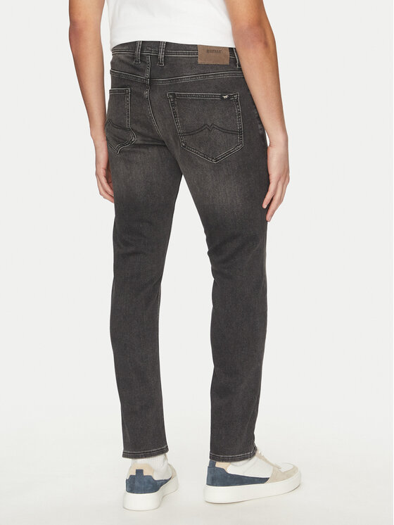 Mustang Mustang Jeansy Oregon 1013713 Czarny Slim Fit